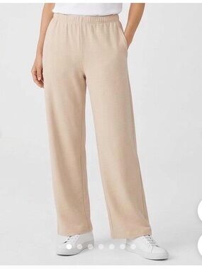 naked wardrobe Beige Wide-Leg Track Pants